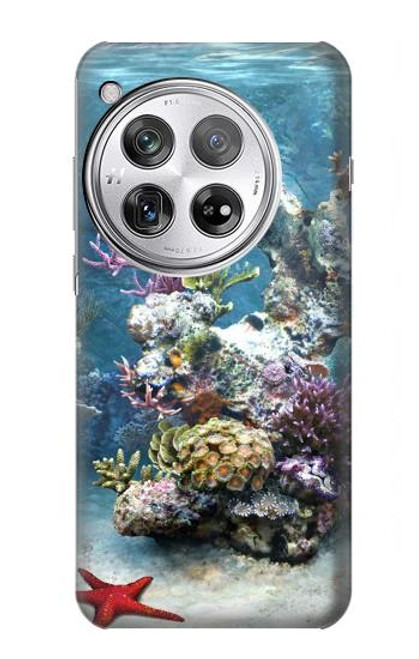 W0227 Aquarium Hard Case and Leather Flip Case For OnePlus 12