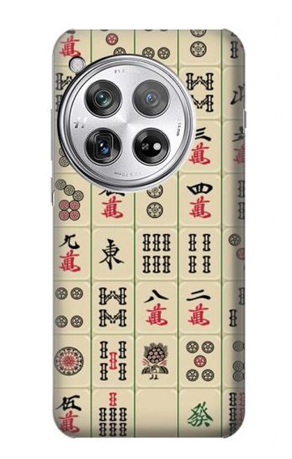 W0802 Mahjong Hard Case and Leather Flip Case For OnePlus 12