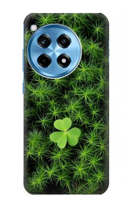 W0358 Clover Lucky Leaf Hard Case and Leather Flip Case For OnePlus 12R