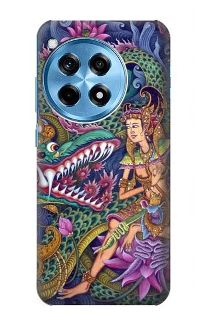 W1240 Bali Painting Hard Case and Leather Flip Case For OnePlus 12R