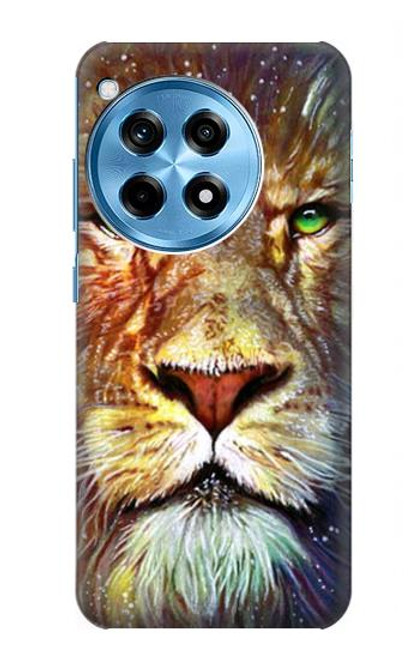 W1354 Lion Hard Case and Leather Flip Case For OnePlus 12R