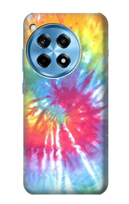 W1697 Tie Dye Colorful Graphic Printed Hard Case and Leather Flip Case For OnePlus 12R