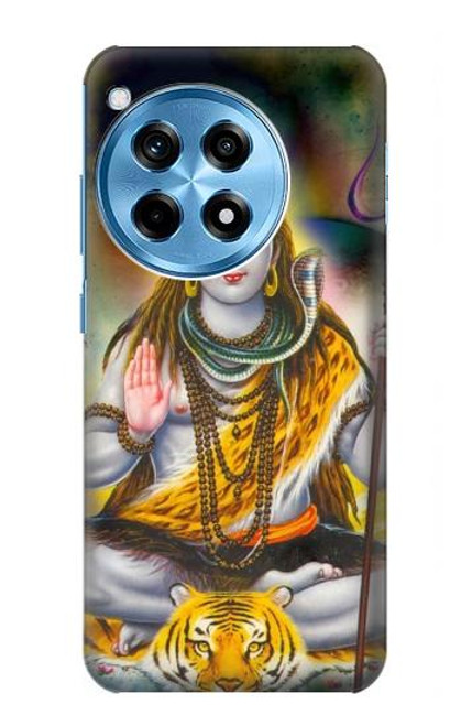 W2287 Lord Shiva Hindu God Hard Case and Leather Flip Case For OnePlus 12R