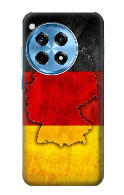 W2935 Germany Flag Map Hard Case and Leather Flip Case For OnePlus 12R