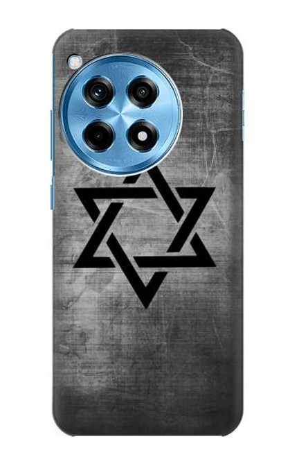 W3107 Judaism Star of David Symbol Hard Case and Leather Flip Case For OnePlus 12R