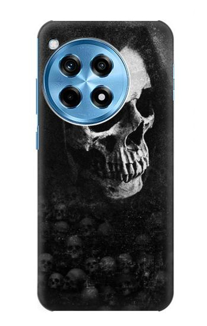 W3333 Death Skull Grim Reaper Hard Case and Leather Flip Case For OnePlus 12R