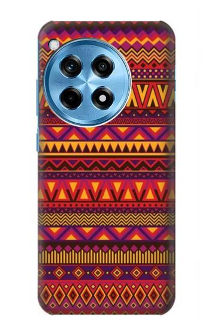 W3404 Aztecs Pattern Hard Case and Leather Flip Case For OnePlus 12R