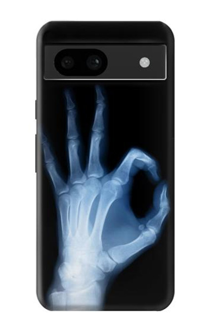 W3239 X-Ray Hand Sign OK Hard Case and Leather Flip Case For Google Pixel 8a