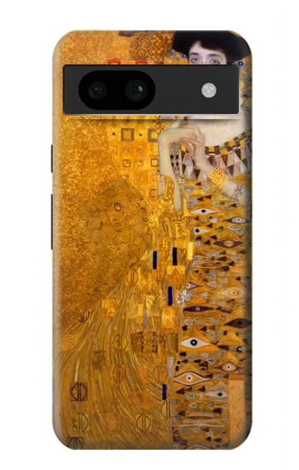 W3332 Gustav Klimt Adele Bloch Bauer Hard Case and Leather Flip Case For Google Pixel 8a