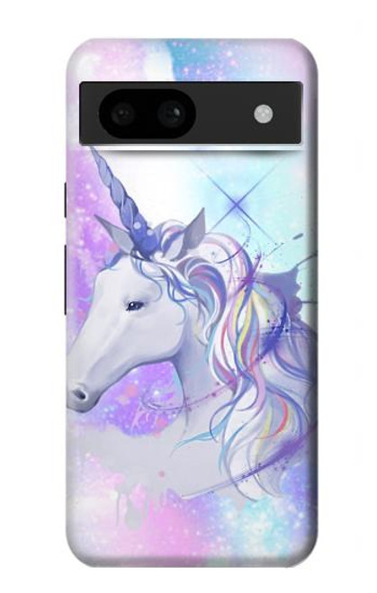 W3375 Unicorn Hard Case and Leather Flip Case For Google Pixel 8a