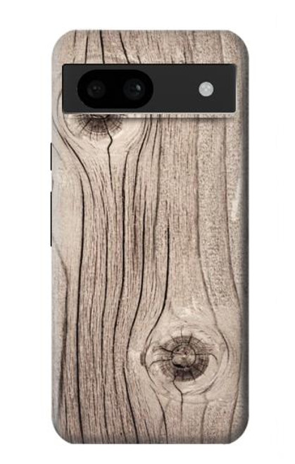 W3822 Tree Woods Texture Graphic Printed Hard Case and Leather Flip Case For Google Pixel 8a