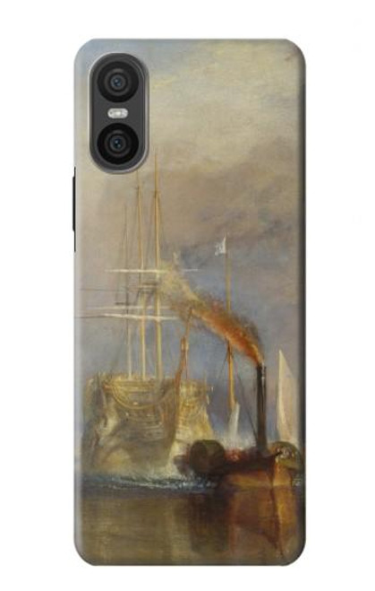 W3338 J. M. W. Turner The Fighting Temeraire Hard Case and Leather Flip Case For Sony Xperia 10 VI