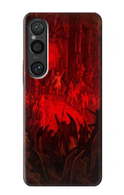 W3583 Paradise Lost Satan Hard Case and Leather Flip Case For Sony Xperia 1 VI