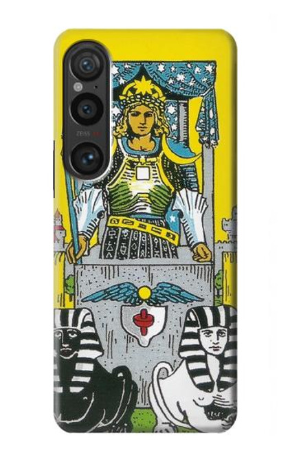 W3739 Tarot Card The Chariot Hard Case and Leather Flip Case For Sony Xperia 1 VI