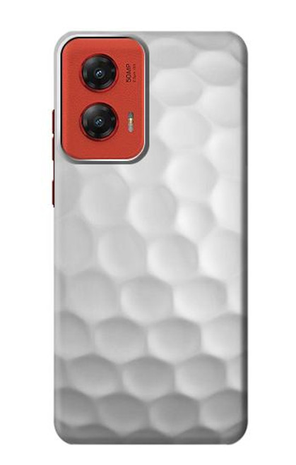 W0071 Golf Ball Hard Case and Leather Flip Case For Motorola Moto G Stylus 5G (2024)