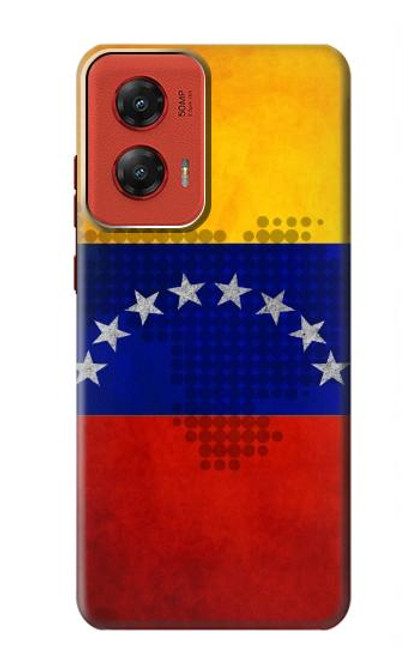 W2974 Venezuela Football Soccer Hard Case and Leather Flip Case For Motorola Moto G Stylus 5G (2024)