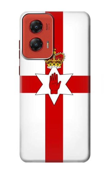 W3089 Flag of Northern Ireland Hard Case and Leather Flip Case For Motorola Moto G Stylus 5G (2024)