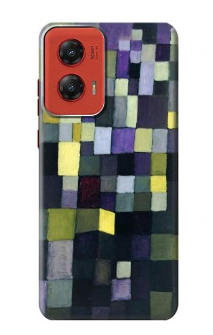 W3340 Paul Klee Architecture Hard Case and Leather Flip Case For Motorola Moto G Stylus 5G (2024)