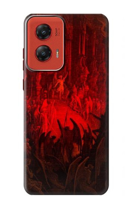 W3583 Paradise Lost Satan Hard Case and Leather Flip Case For Motorola Moto G Stylus 5G (2024)