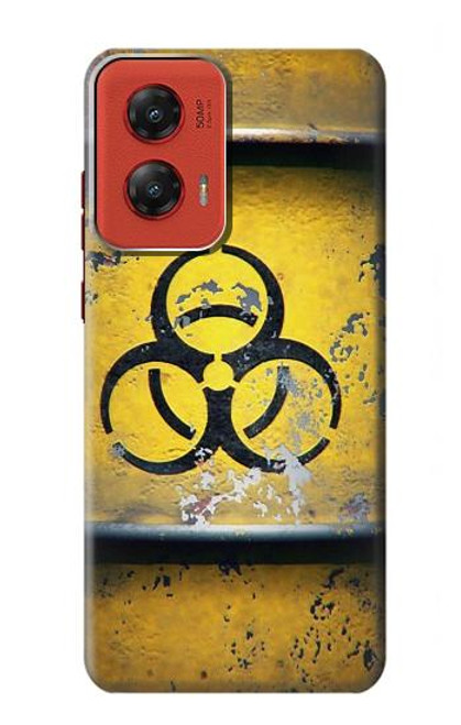 W3669 Biological Hazard Tank Graphic Hard Case and Leather Flip Case For Motorola Moto G Stylus 5G (2024)