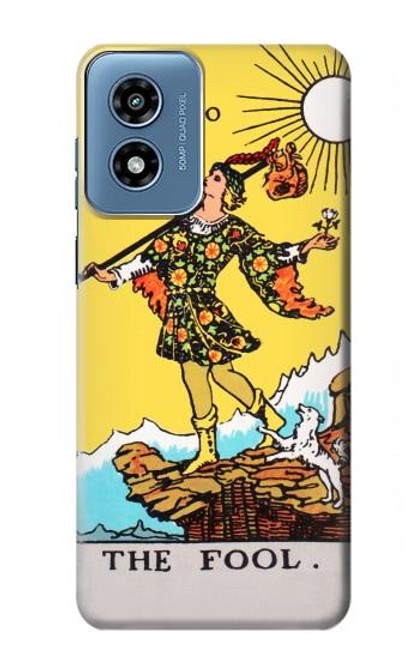 W2810 Tarot Card The Fool Hard Case and Leather Flip Case For Motorola Moto G Play 4G (2024)