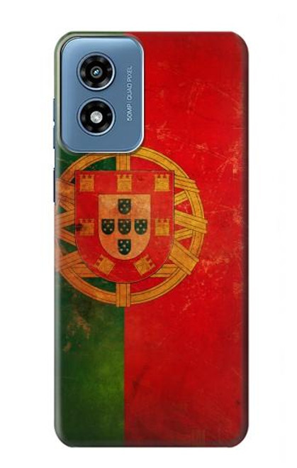 W2973 Portugal Football Soccer Hard Case and Leather Flip Case For Motorola Moto G Play 4G (2024)