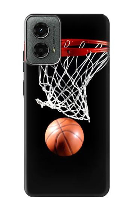 W0066 Basketball Hard Case and Leather Flip Case For Motorola Moto G 5G (2024)