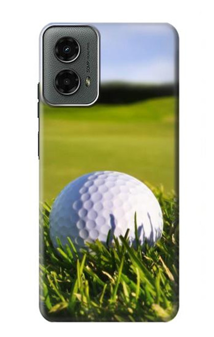 W0068 Golf Hard Case and Leather Flip Case For Motorola Moto G 5G (2024)