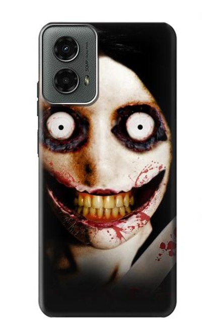 W1344 Jeff the Killer Hard Case and Leather Flip Case For Motorola Moto G 5G (2024)