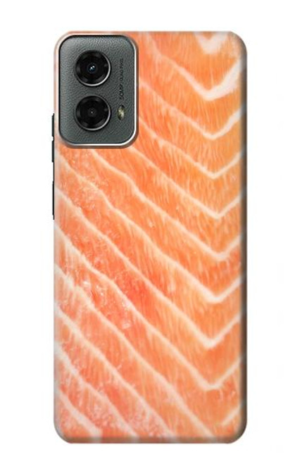 W2700 Salmon Fish Graphic Hard Case and Leather Flip Case For Motorola Moto G 5G (2024)