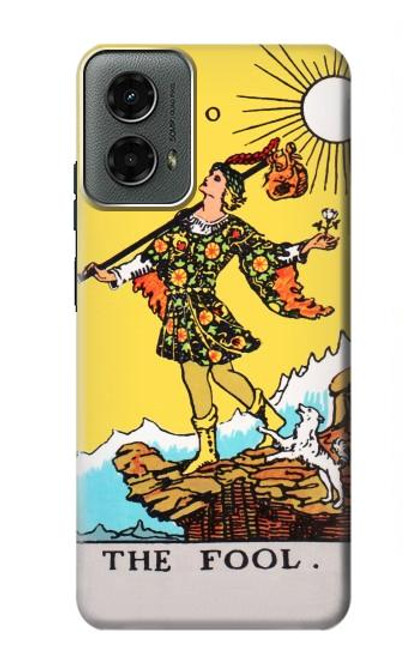 W2810 Tarot Card The Fool Hard Case and Leather Flip Case For Motorola Moto G 5G (2024)