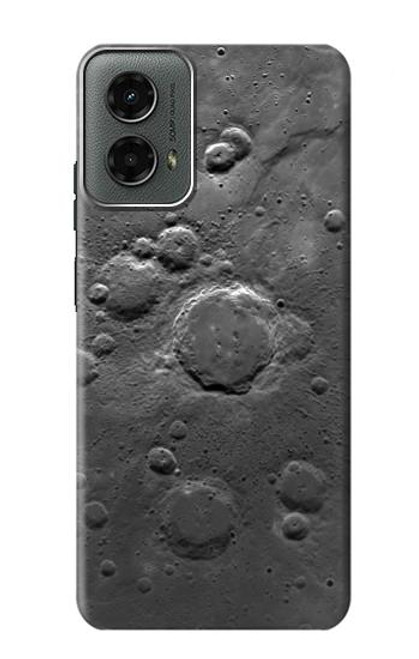 W2946 Moon Surface Hard Case and Leather Flip Case For Motorola Moto G 5G (2024)