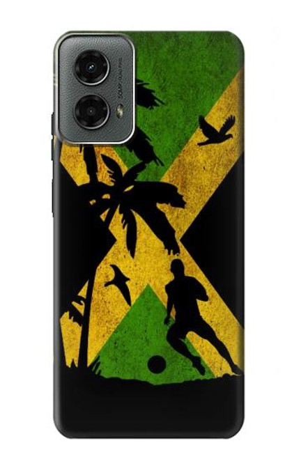 W2975 Jamaica Football Soccer Hard Case and Leather Flip Case For Motorola Moto G 5G (2024)