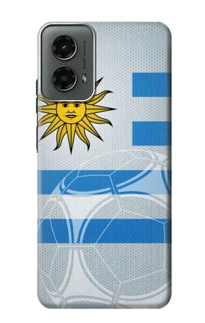 W2995 Uruguay Football Soccer Hard Case and Leather Flip Case For Motorola Moto G 5G (2024)