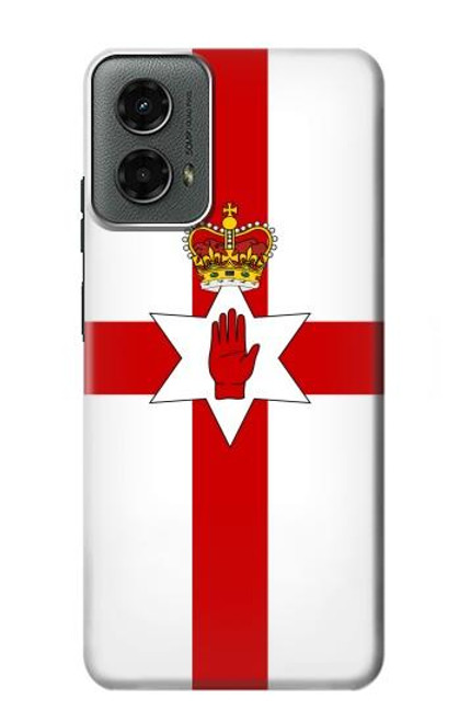 W3089 Flag of Northern Ireland Hard Case and Leather Flip Case For Motorola Moto G 5G (2024)