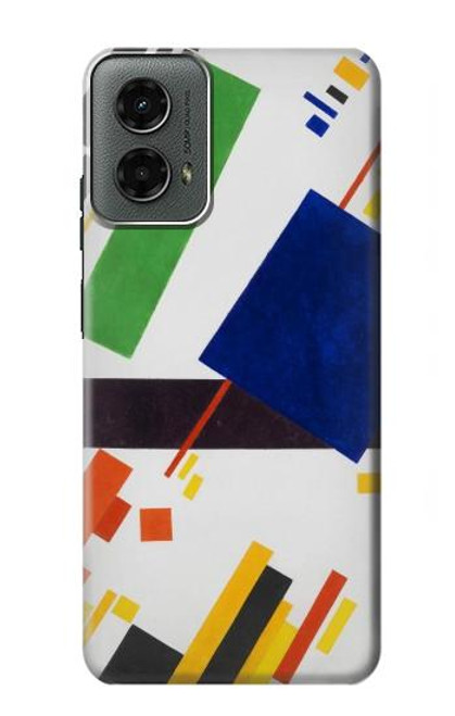 W3343 Kazimir Malevich Suprematist Composition Hard Case and Leather Flip Case For Motorola Moto G 5G (2024)