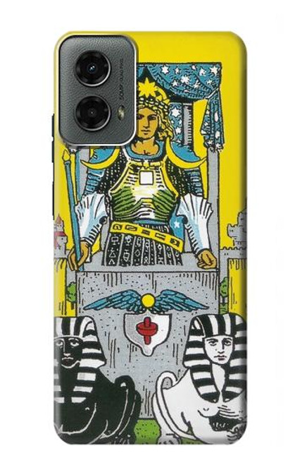 W3739 Tarot Card The Chariot Hard Case and Leather Flip Case For Motorola Moto G 5G (2024)