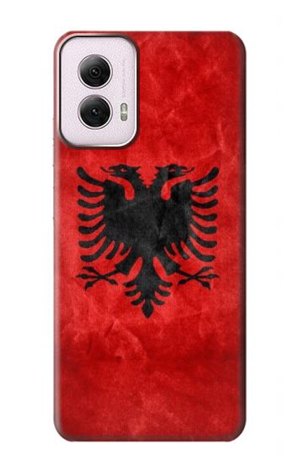 W2982 Albania Football Soccer Hard Case and Leather Flip Case For Motorola Moto G Power 5G (2024)