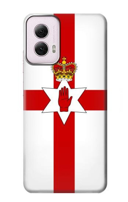 W3089 Flag of Northern Ireland Hard Case and Leather Flip Case For Motorola Moto G Power 5G (2024)