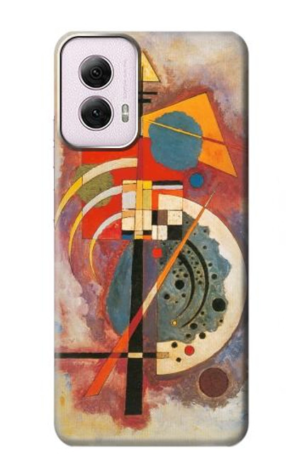 W3337 Wassily Kandinsky Hommage a Grohmann Hard Case and Leather Flip Case For Motorola Moto G Power 5G (2024)