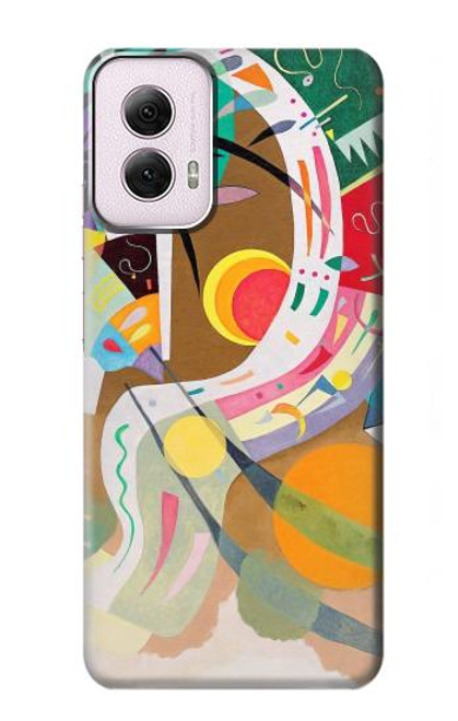 W3346 Vasily Kandinsky Guggenheim Hard Case and Leather Flip Case For Motorola Moto G Power 5G (2024)