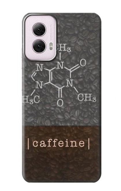 W3475 Caffeine Molecular Hard Case and Leather Flip Case For Motorola Moto G Power 5G (2024)