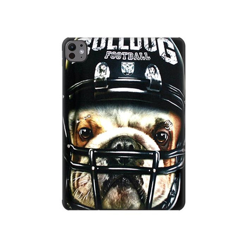 W0098 Bulldog American Football Tablet Hard Case For iPad Pro 11 (2024)