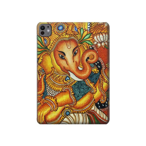 W0440 Hindu God Ganesha Tablet Hard Case For iPad Pro 11 (2024)