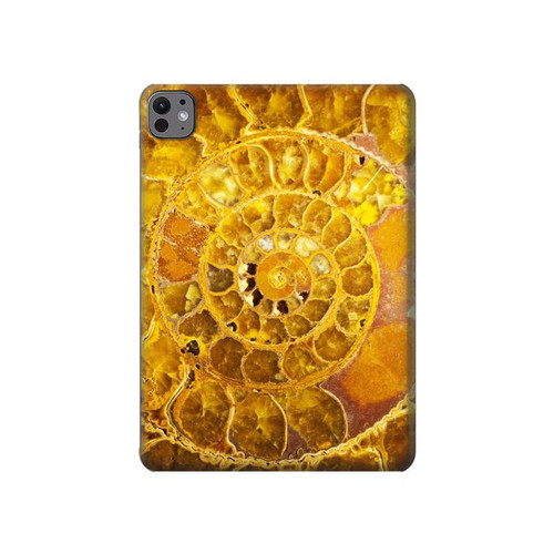 W1789 Ammonite Fossils Tablet Hard Case For iPad Pro 11 (2024)