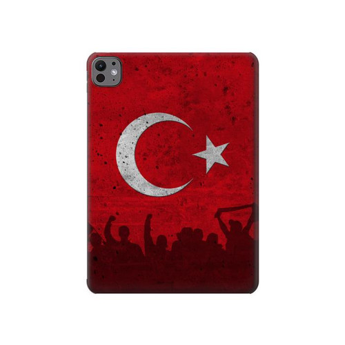 W2991 Turkey Football Soccer Tablet Hard Case For iPad Pro 11 (2024)