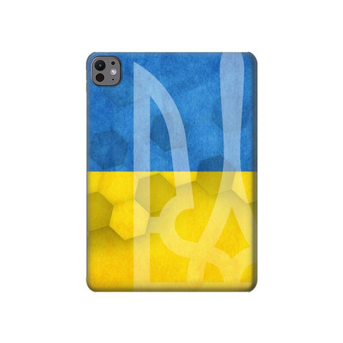W3006 Ukraine Football Soccer Tablet Hard Case For iPad Pro 11 (2024)