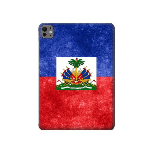 W3022 Haiti Flag Tablet Hard Case For iPad Pro 11 (2024)