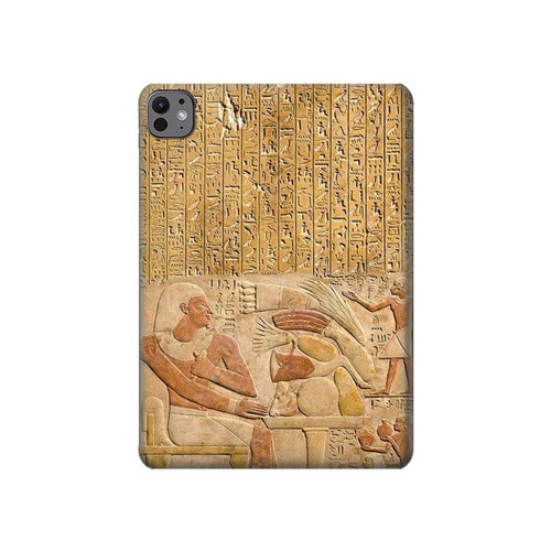W3398 Egypt Stela Mentuhotep Tablet Hard Case For iPad Pro 11 (2024)