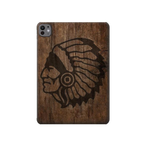 W3443 Indian Head Tablet Hard Case For iPad Pro 11 (2024)